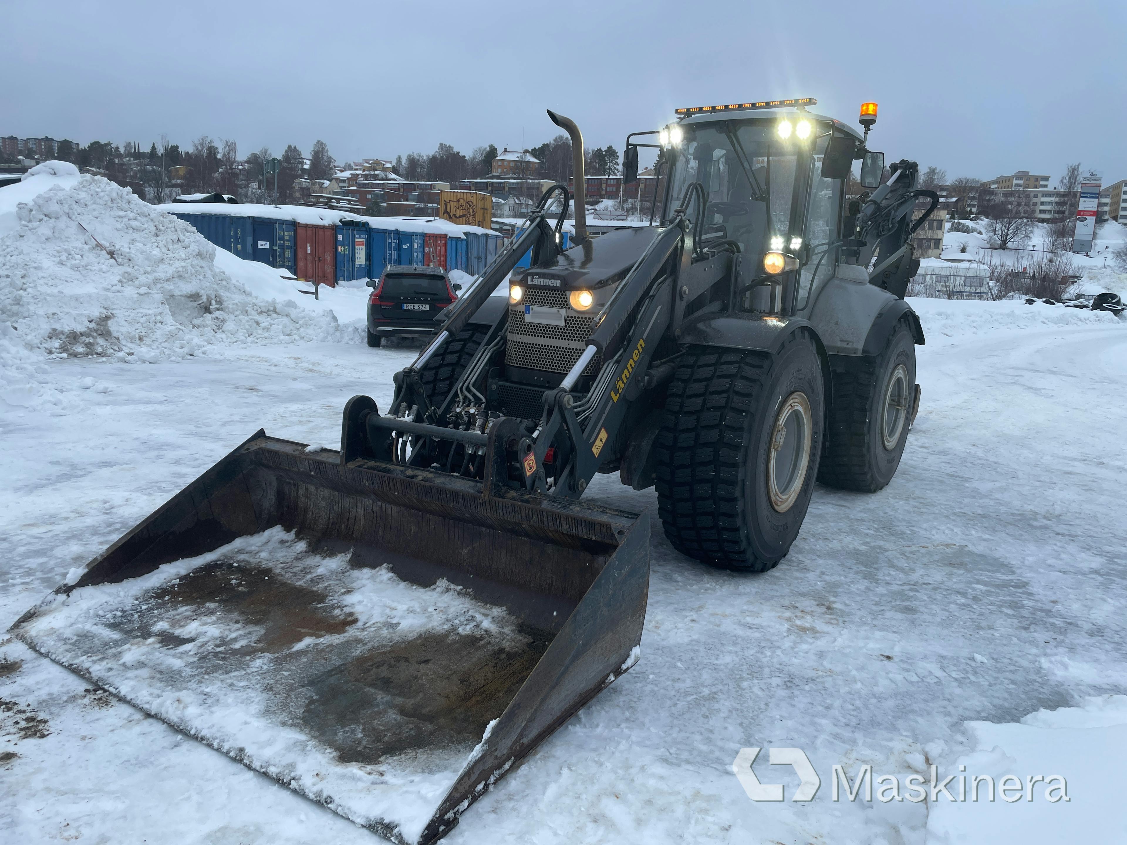 Traktorgrävare Lännen 8600K
